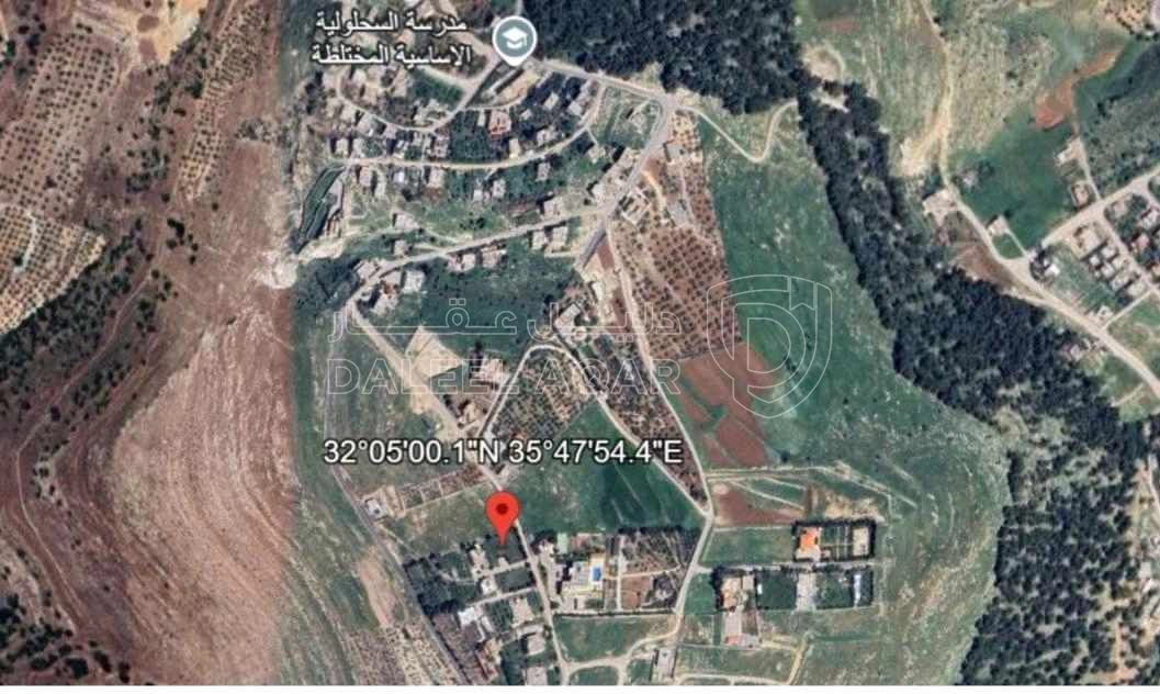 أرض في السرو - 125,000 دأ - صورة 1
