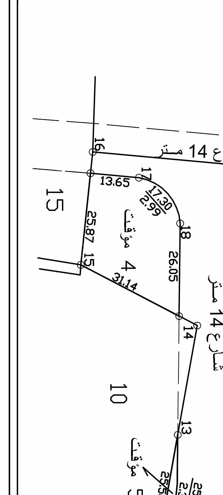 أرض في ناعور  المنصورة  - 75,000 دأ - صورة 1