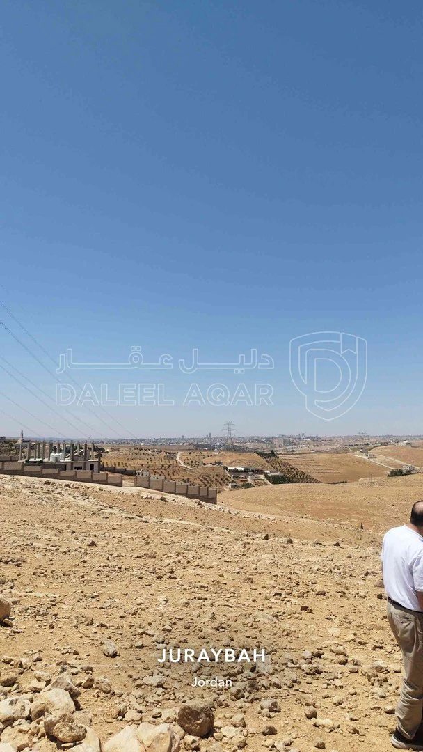 أرض في جريبا - طريق شفا بدران ـ جريبا بجانب فيلا احمد خضر وفيلا كليفلاند مانشن  - 450,000 دأ - صورة 1