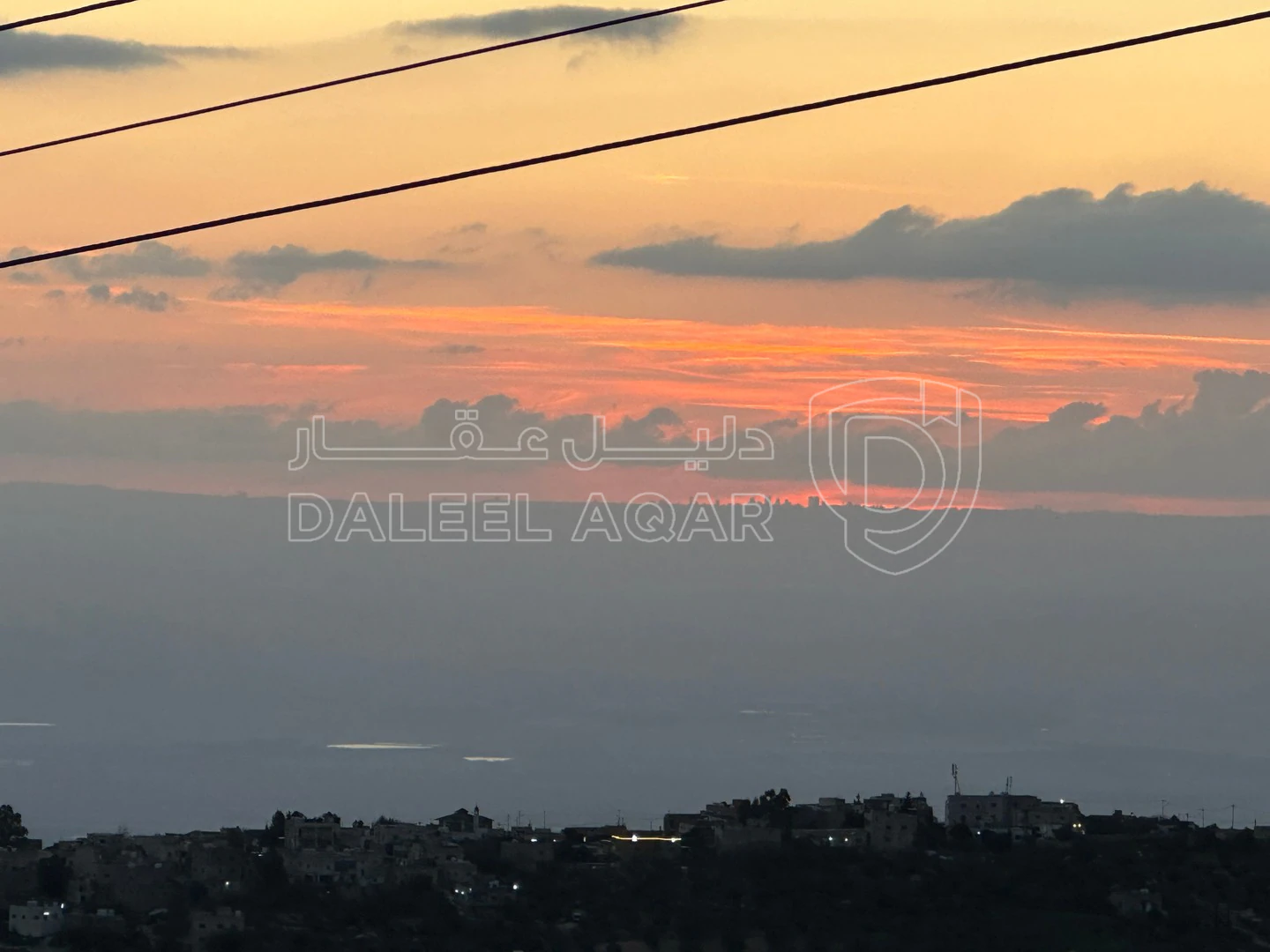 أرض في للبيع أرض زراعية مميزة مطلة على فلسطين - 125,000 دأ - صورة 1