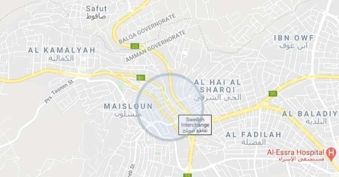 أرض في صويلح - شارع الاميرة راية مقابل مطعم الشرق  - 1,100,000 دأ - صورة 1