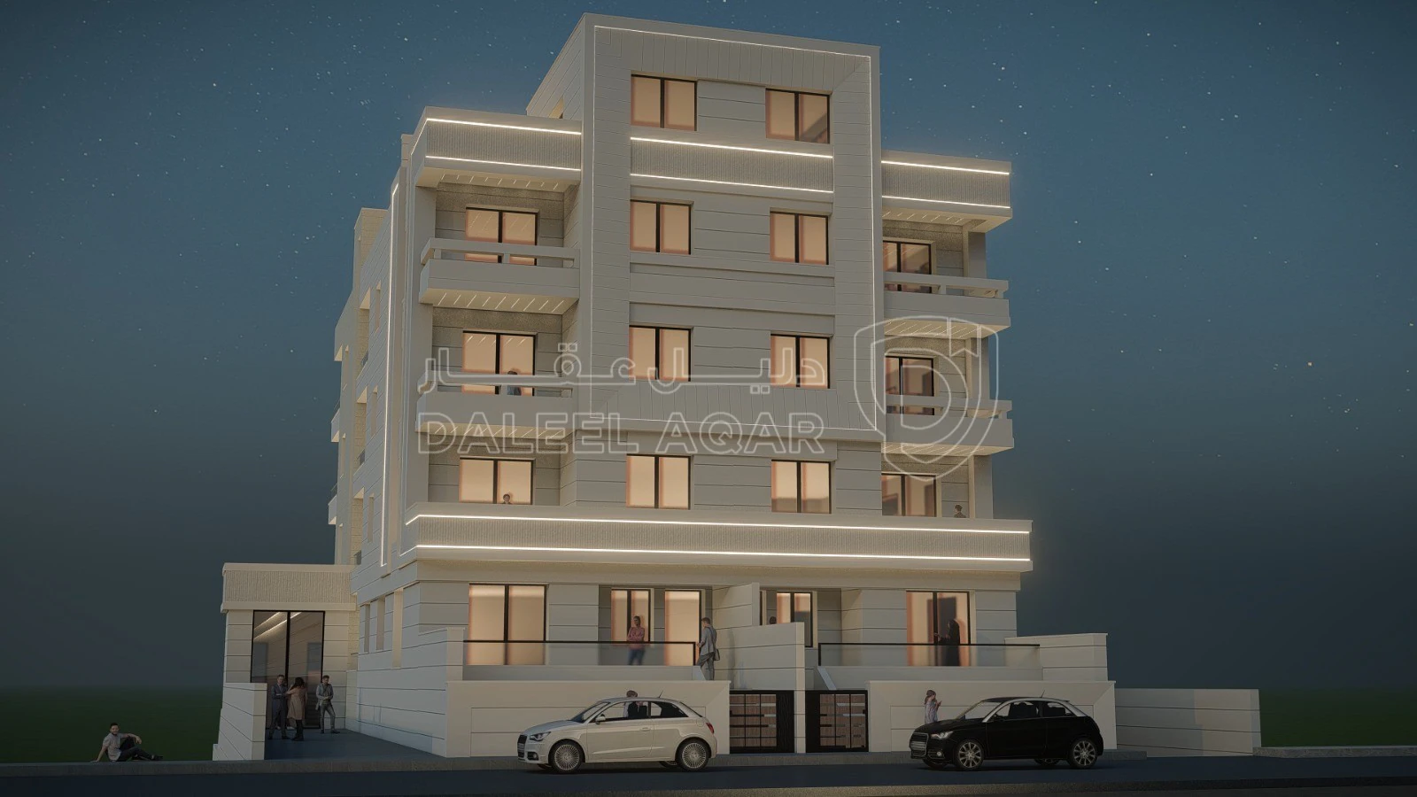 شقة في شقق سكنية للبيع في اجمل مناطق اربد الحيويه - 58,000 دأ - صورة 1