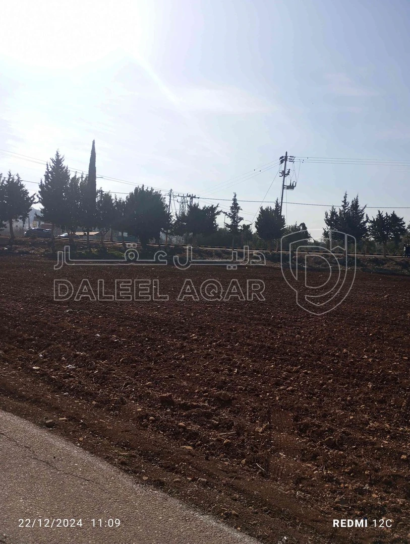 أرض في حسبان الشارع الرئيسي بعد البلديه - 220,000 دأ - صورة 1