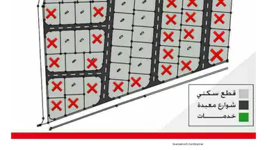 أرض في شمال شرق مطار الملكة علياء الدولي - 30,000 دأ - صورة NaN