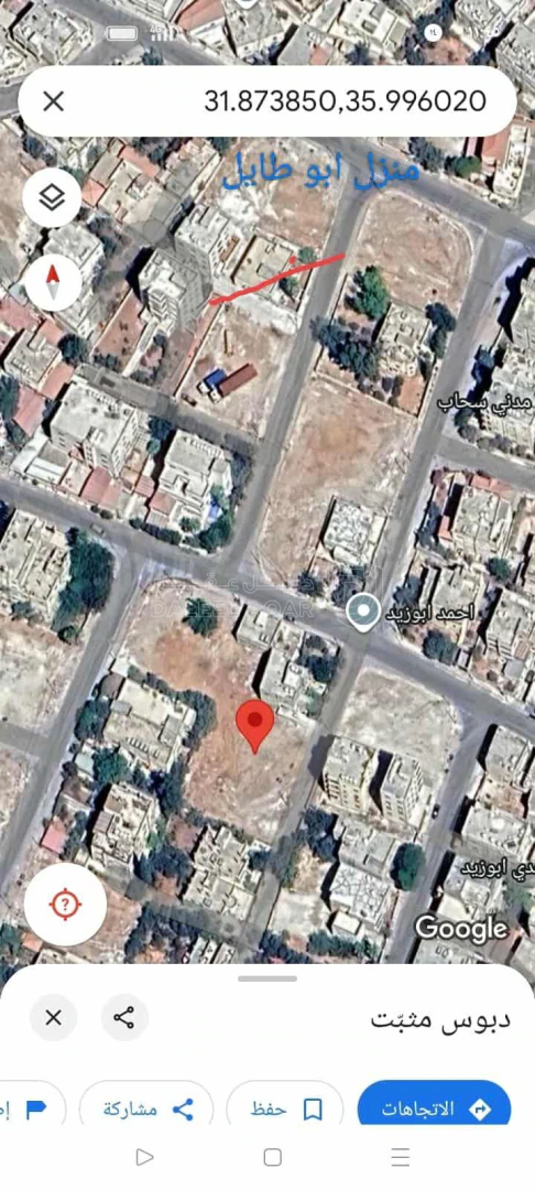 أرض في عمان سحاب الحي الغربي  - 26,000 دأ - صورة 1