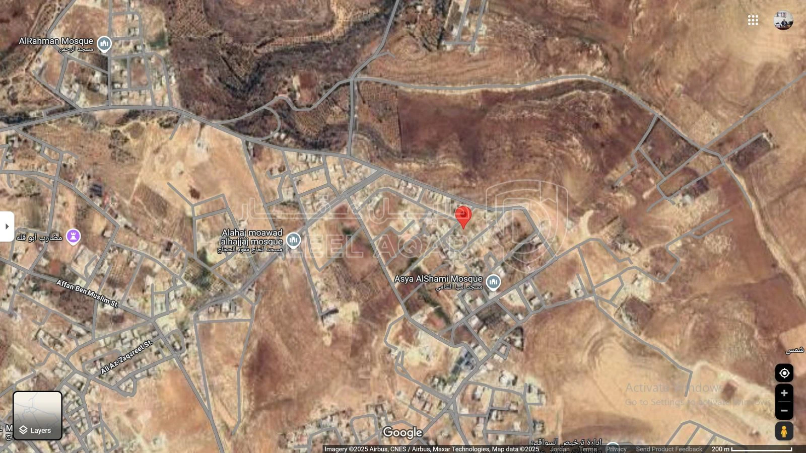 أرض في  شمال عمان - القرية: بدران - الحوض: مرج الأجرب - 85,000 دأ - صورة 1