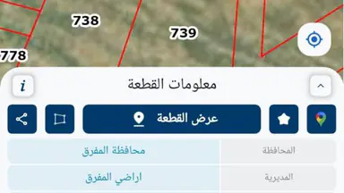أرض في المفرق منطقة الخالدية  - 10,000 دأ - صورة NaN