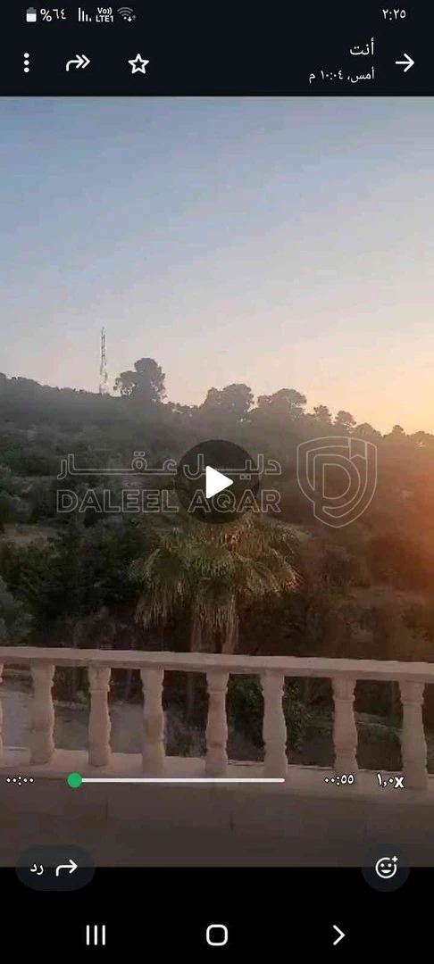 مزرعة/شاليه في مزرعة فخمة مع فيلا للبيع في السلط ٦دونم - 570,000 دأ - صورة 1