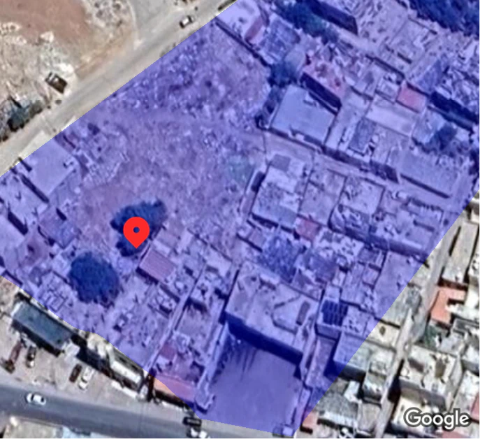 أرض في ارض ٣ دونم للبيع بالمتر أو كامل - 130,000 دأ - صورة 1