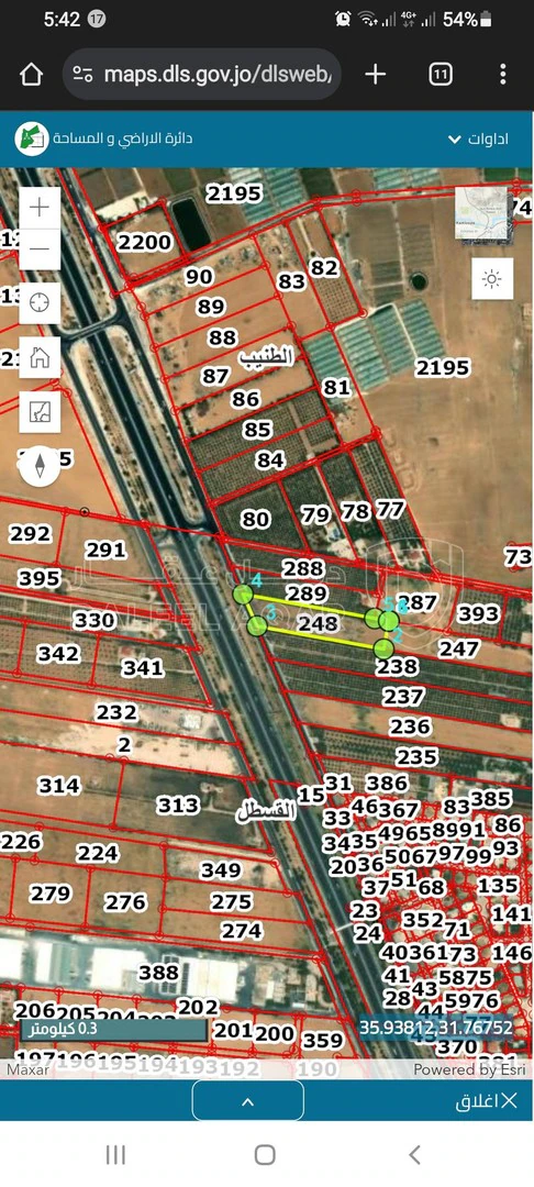 أرض في أرض للبيع -  جنوب عمان- القسطل  - 90,000 دأ - صورة 1