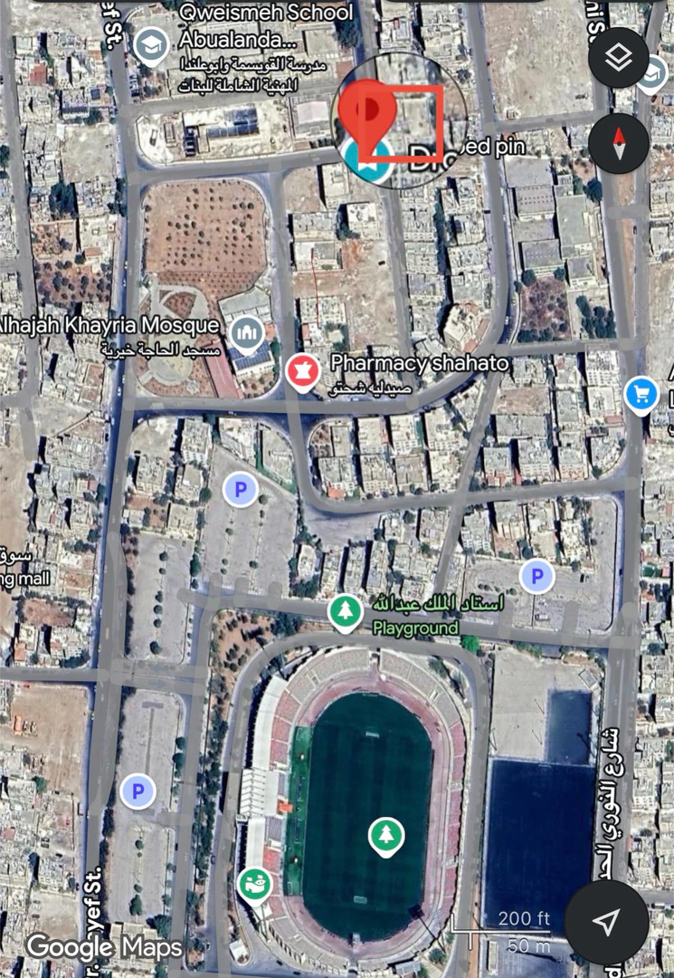 مبنى في خلف المدرسة الحرفية للبنات - 260,000 دأ - صورة 1