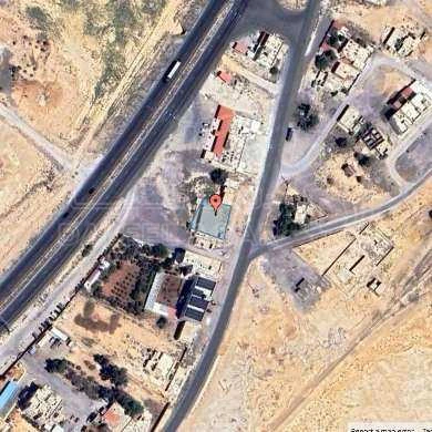أرض في للبيع قطعة ارض على الطريق الصحراوي القطرانه  - 58,000 دأ - صورة 1