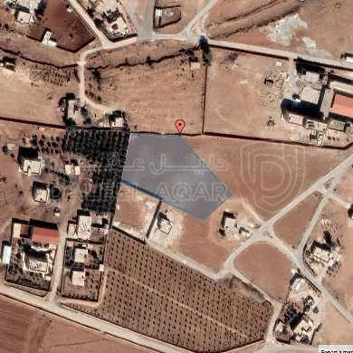 أرض في المفرق أراضي البادية الشمالية قرية الدفيانة حوض واسط 1 - 18,000 دأ - صورة 1