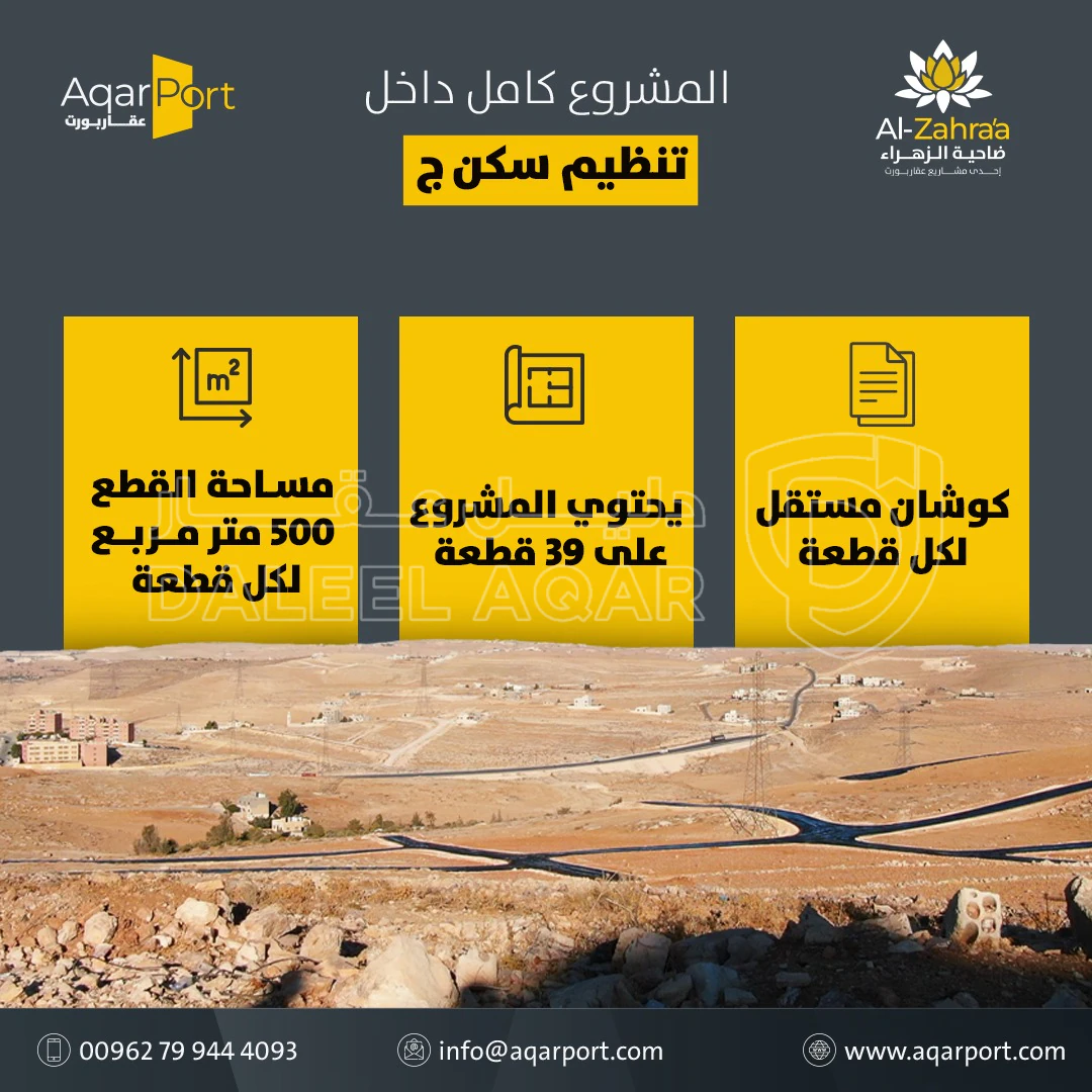 أرض في أرض سكنية بالمستندة الجديدة- 2.5 كم عن اشارة الغاز - 55,000 دأ - صورة 1