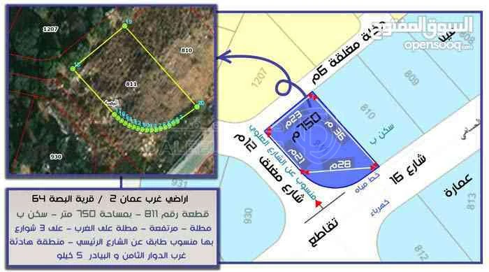 أرض في ابو السوس خلف مسجد ابو دجانه - 120,000 دأ - صورة 1