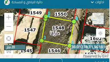 أرض في عمان الحي الشرقي ماركا المغيرات  - 33,000 دأ - صورة NaN