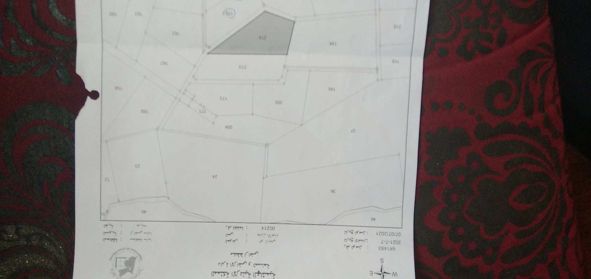 أرض في المشقر جرينه بعد الجامعه الالمانيه غرب ٥كيلو - 40,200 دأ - صورة 1