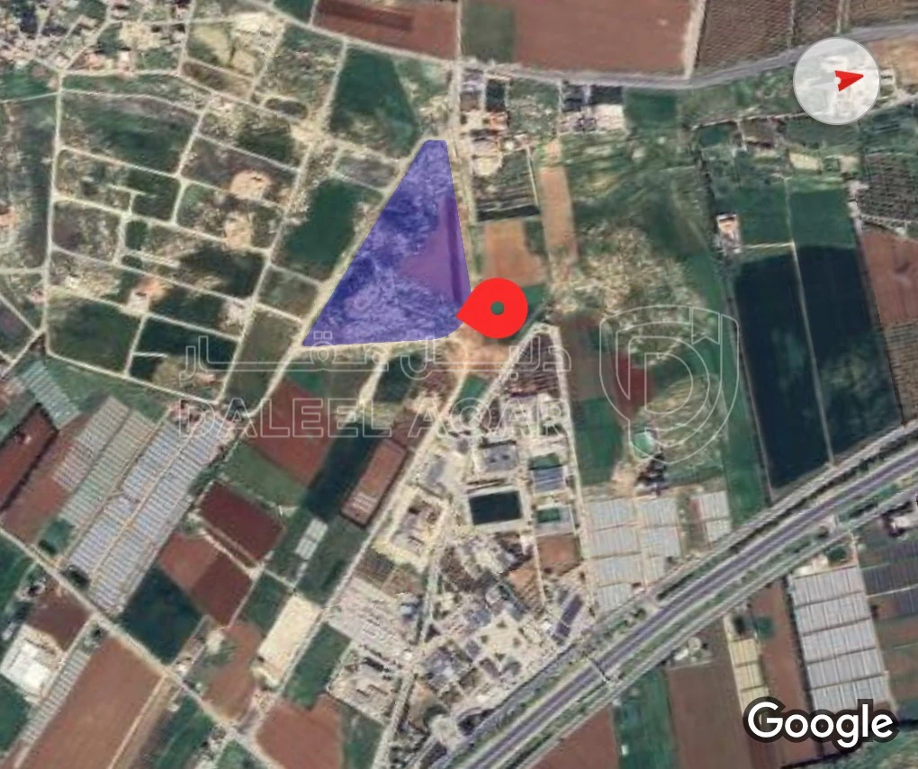 أرض في طريق المطار/  ام الكندم - 205,200 دأ - صورة 1