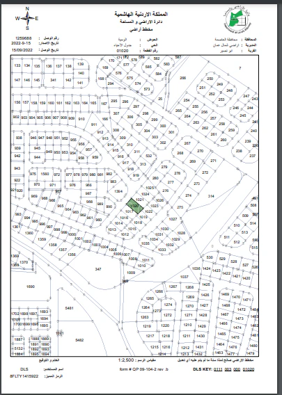 أرض في عمان ابو نصير الوسيه حي الضياه - 130,000 دأ - صورة 1