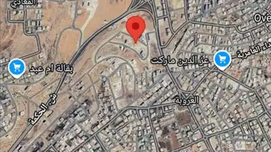 أرض - ابو علندا قرب دوار البنزين وقرب إسكان الكهرباء - 55000 دأ