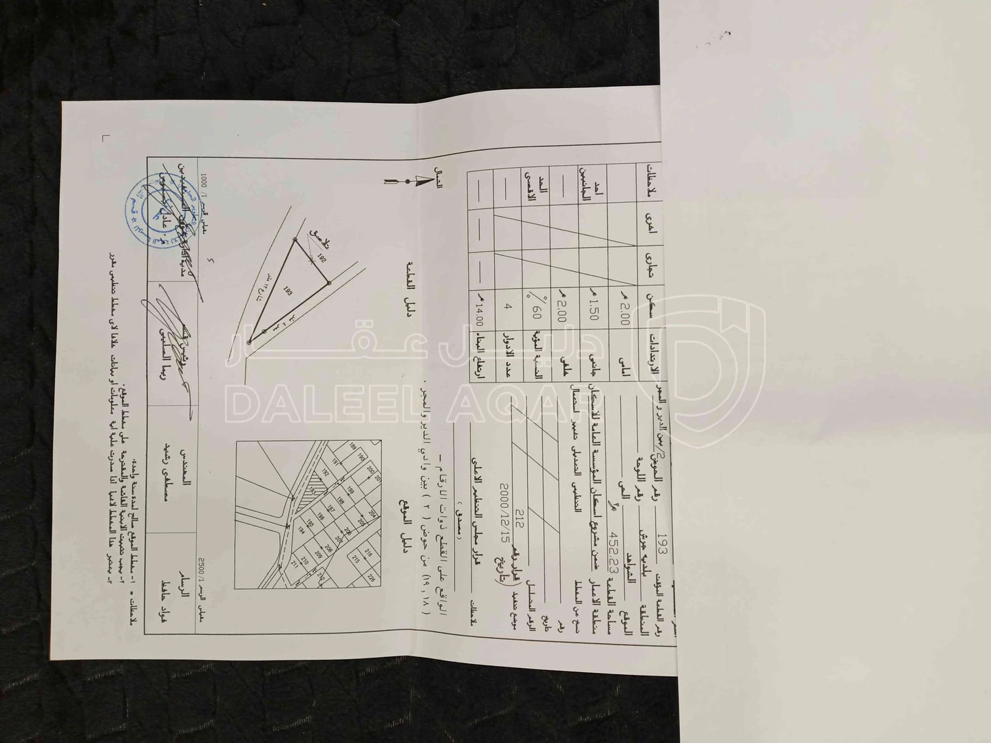 أرض في نمرة سكنية للبيع اسكان التطوير الحضري مطلة وعلى شارعين شرق البركتين وواصل كافة الخدمات - 24,000 دأ - صورة 1