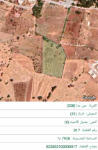 أرض - عجلون اشتفينا مقابل قلعة عجلون - 27000 دأ