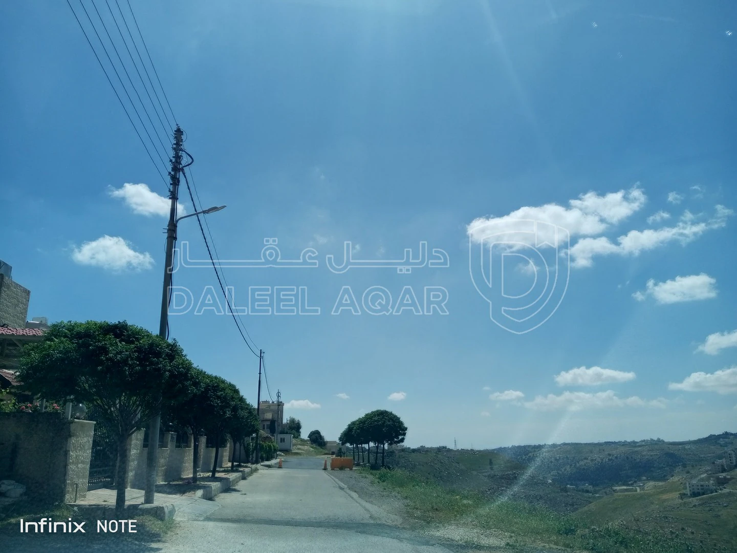أرض في الدمينة خلف الظهير وخلف مسجد العاشوري غرب عمان - 300,000 دأ - صورة 1