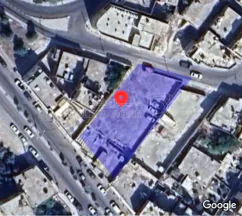 أرض - إربد شارع فلسطين و شارع عبد الرحمن ارشيدات  - 250000 دأ
