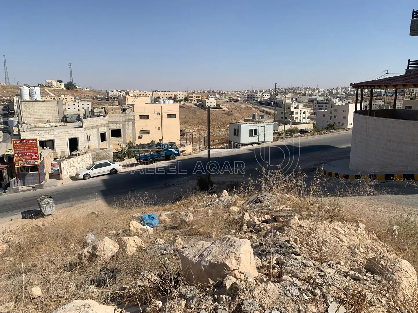 أرض في ابو علندا قرب مسجد عثمان مظعون - 65,000 دأ - صورة 1