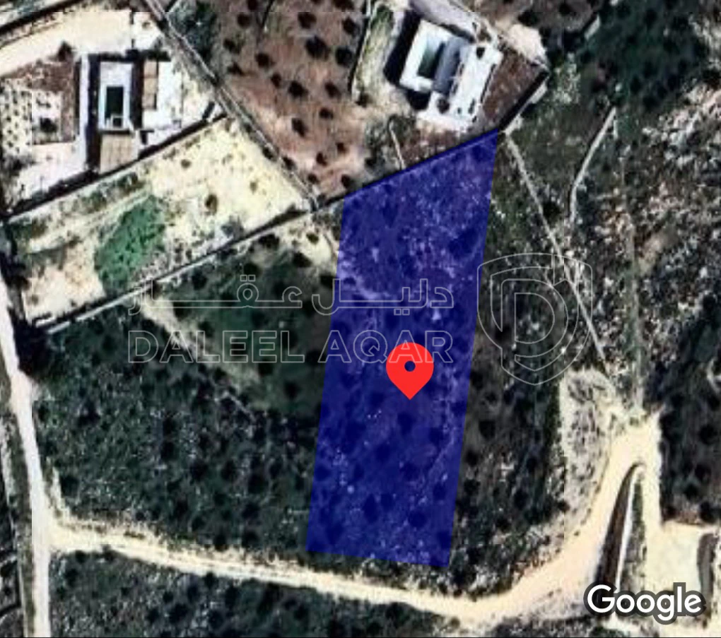 أرض في جرش عنيبه ذات اطلاله جميله محاطه ب مزارع خاصه وشاليهات  - 40,000 دأ - صورة 1