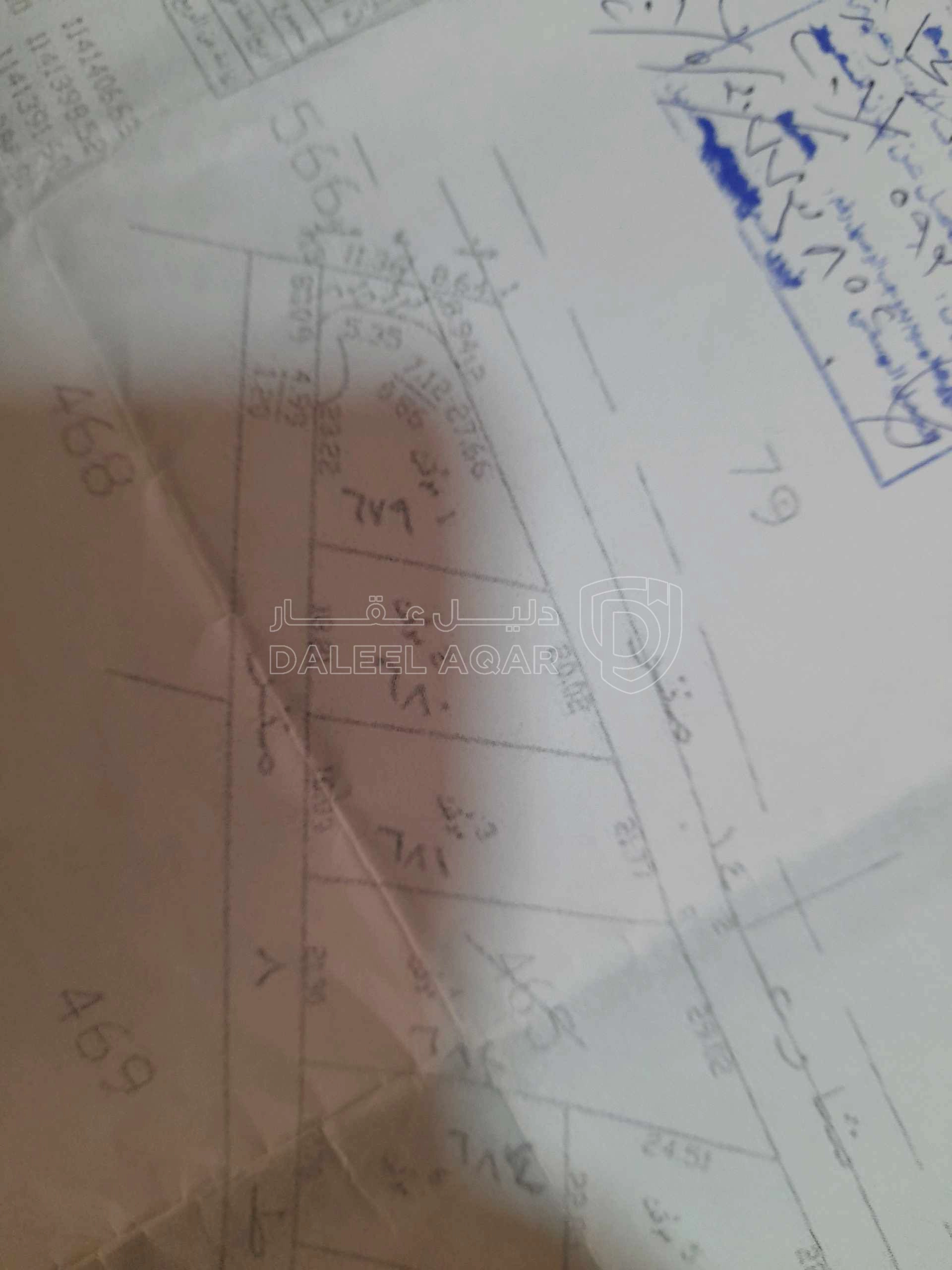 أرض في عمان جاوا قرية نافع خريبة السوق - 48,000 دأ - صورة 1