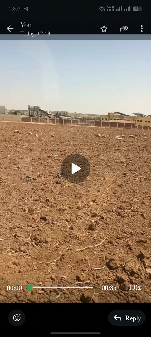 أرض في اربد الصريح حوارة جانب مدارس ايلونا - 300,000 دأ - صورة 1