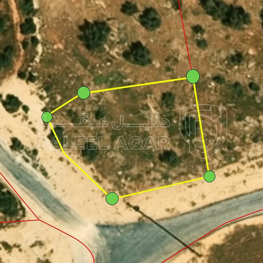 أرض في قرب مدارسة رجم الشوك - 35,000 دأ - صورة 1