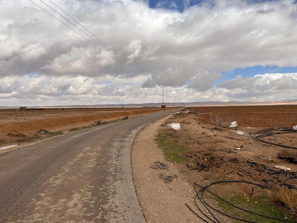 أرض في مشروع أرض المطار- جنوب عمان- الحمام الشرقي - 7,000 دأ - صورة 1