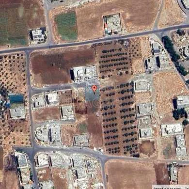 أرض في ارض للبيع نافع واجهه على الشارع مع ترخيص للبناء - 58,000 دأ - صورة 1