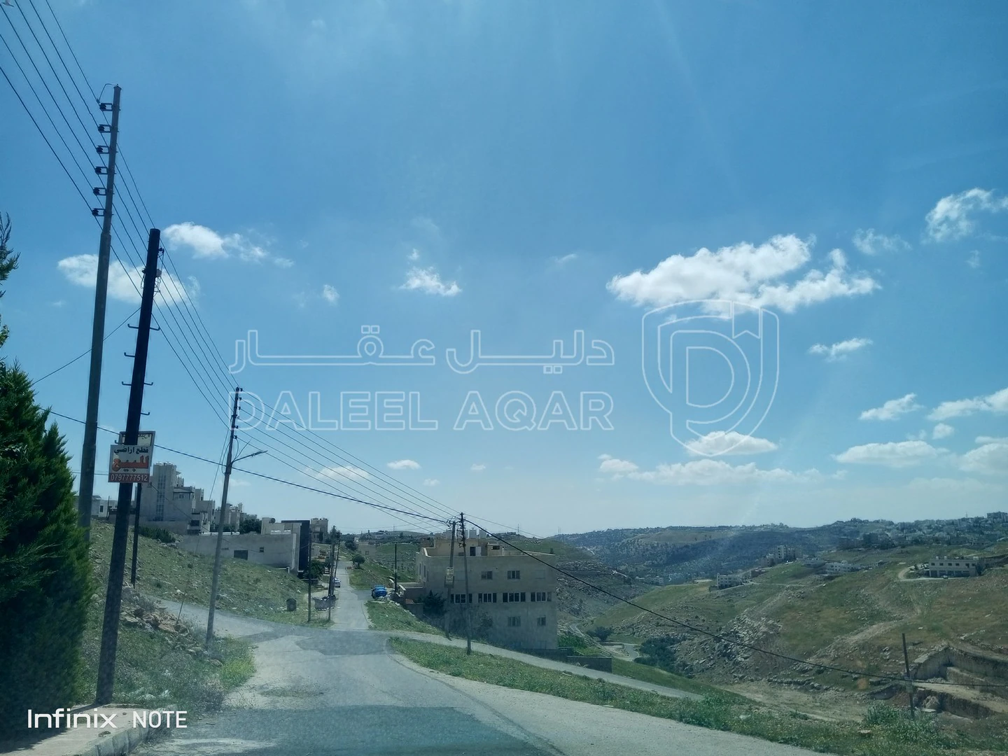 أرض في الدمينة خلف الظهير وخلف مسجد العاشوري غرب عمان - 300,000 دأ - صورة 1