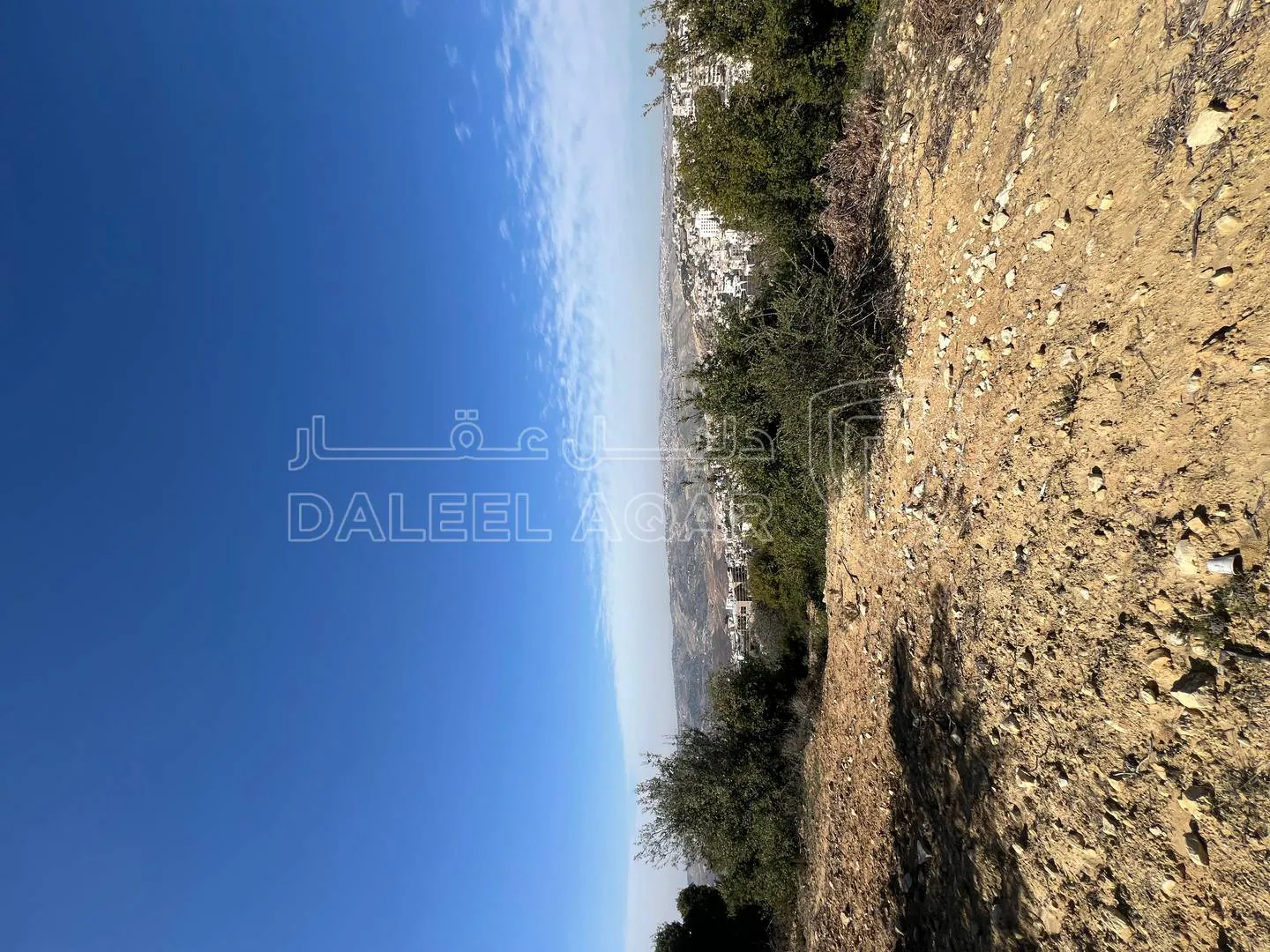 أرض في ماحص / أطراف منطقة بدر الجديده / بجانب قصر السعودي  - 180,000 دأ - صورة 1