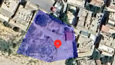 أرض - عمان - جبل النصر - شارع الرحاب  - 185000 دأ