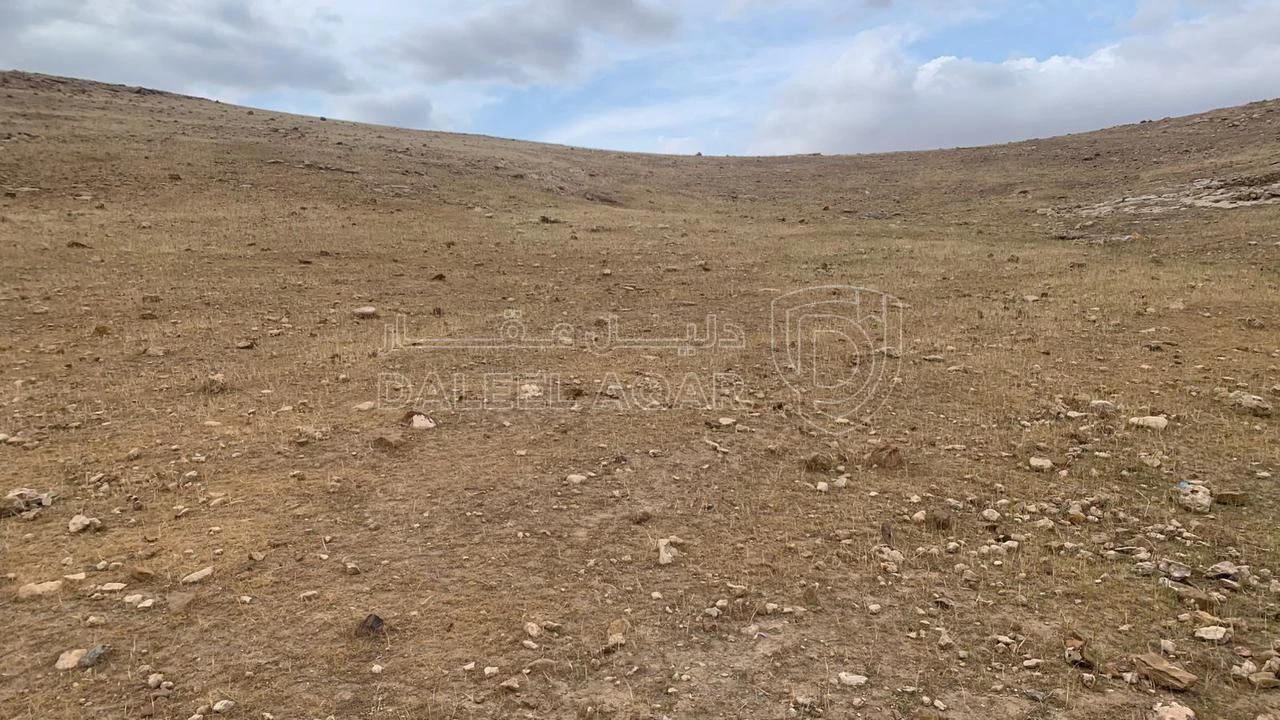 أرض في السلط - قرب مقبرة ام خروبة  - 40,000 دأ - صورة 1