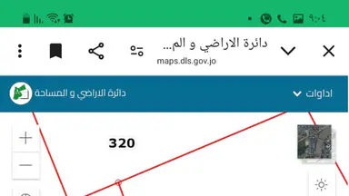 أرض - شارع الأميرة مقبولة - 110000 دأ