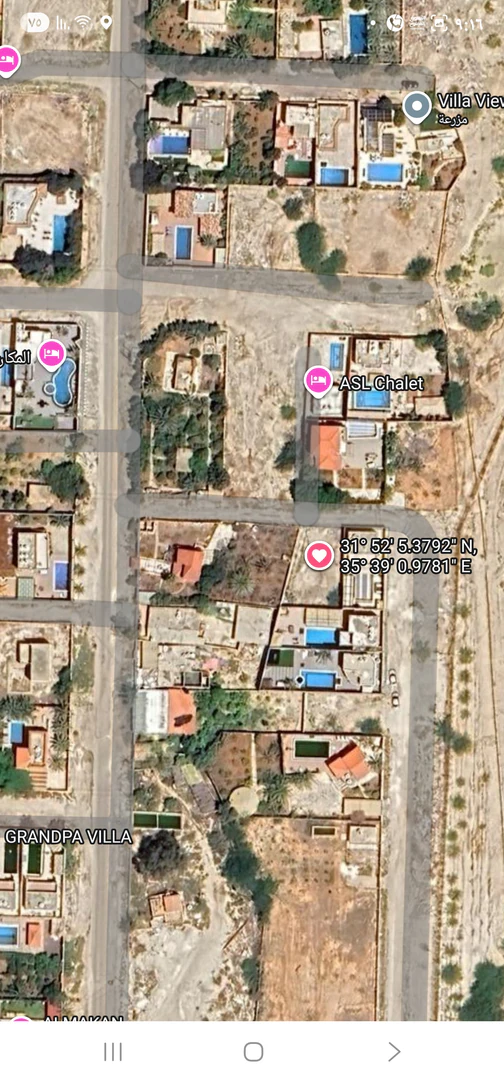 أرض في البحر الميت جوفه الكفرين  - 15,000 دأ - صورة 1