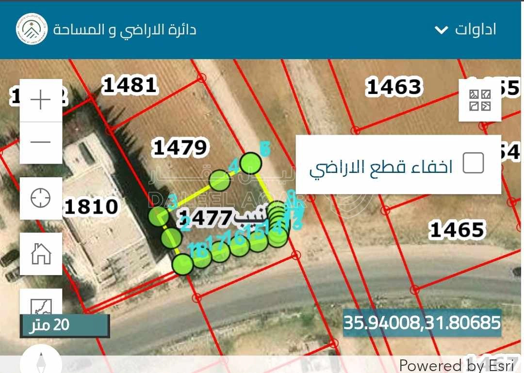 أرض في عمان الطنيب طريق المطار - 55,000 دأ - صورة 1