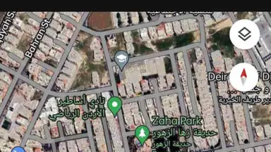 أرض في قطعة أرض للبيع مقابل مجمع الجنوب  - 110,000 دأ - صورة NaN