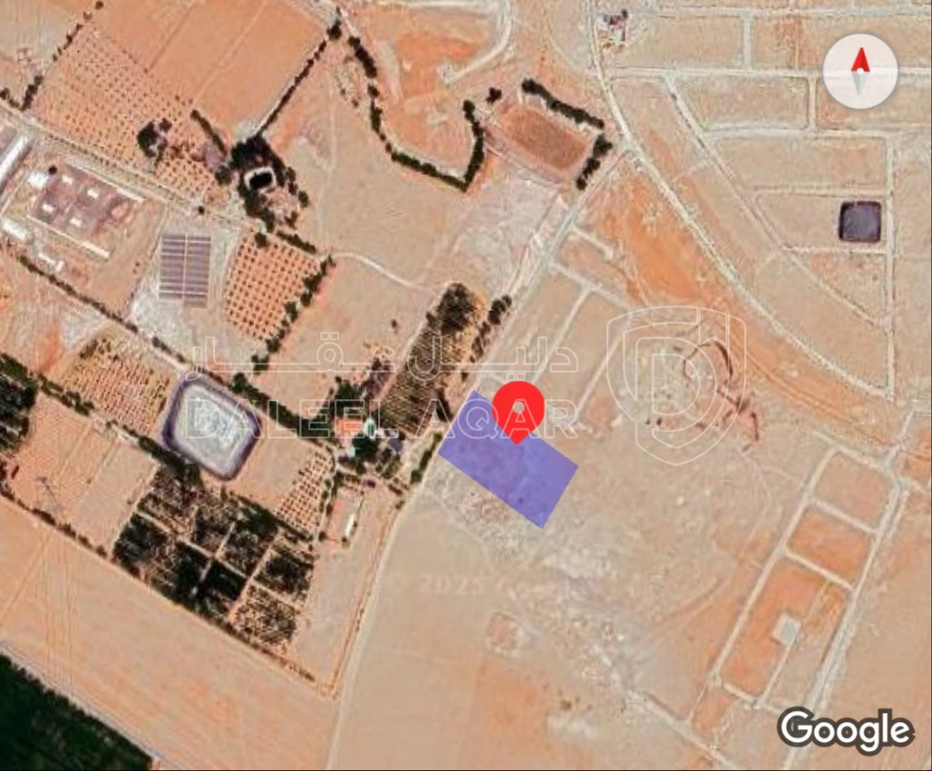 أرض في الصلاحية. ملاصق لمشروع بوابة عمان ومزرعه حسام النمر - 300,000 دأ - صورة 1