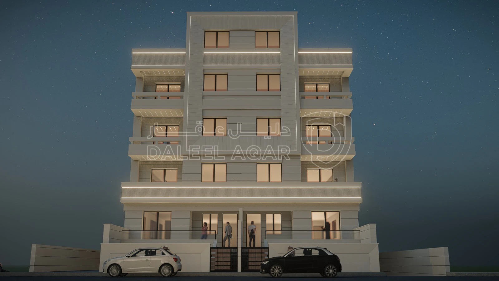 شقة في شقق سكنية للبيع في اجمل مناطق اربد الحيويه - 58,000 دأ - صورة 1