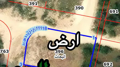 أرض - البحاث - 100000 دأ
