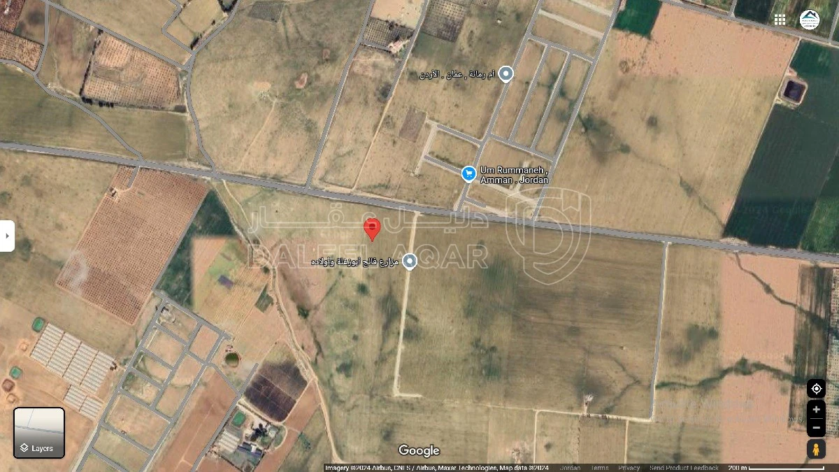 أرض في جنوب عمان - زويزا - 80,000 دأ - صورة 1