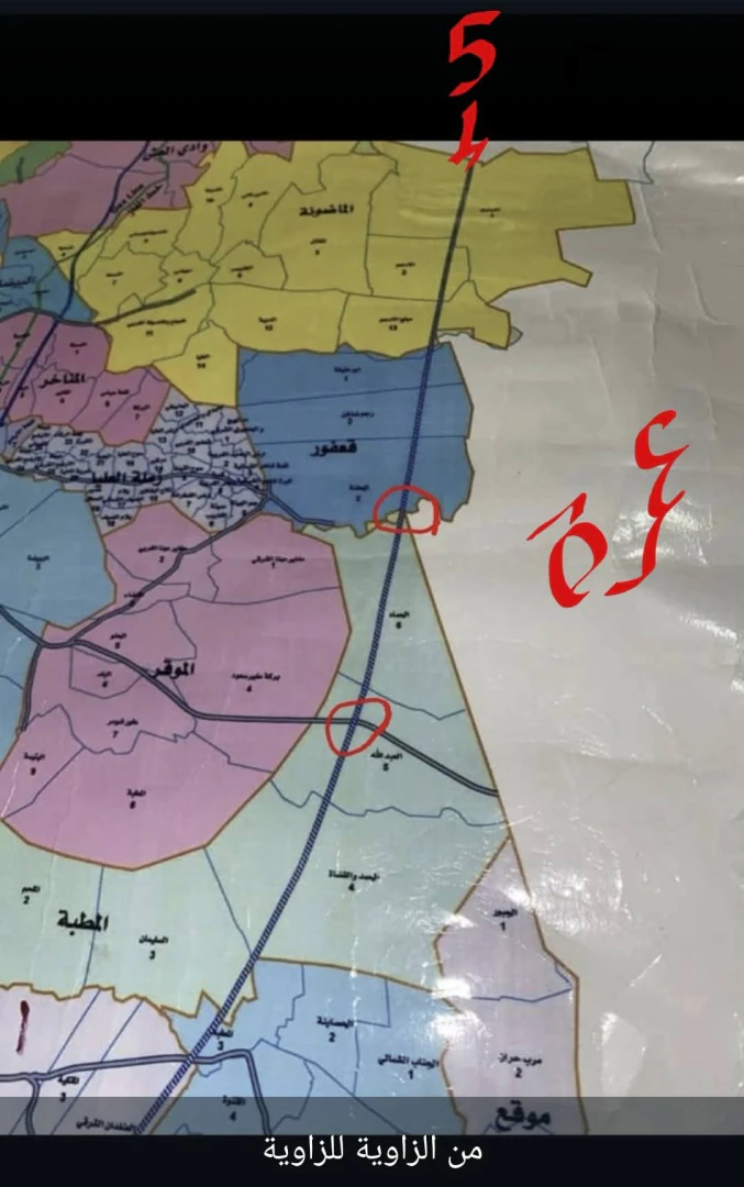 أرض في الموقر - المطبة  - 26,000 دأ - صورة 1