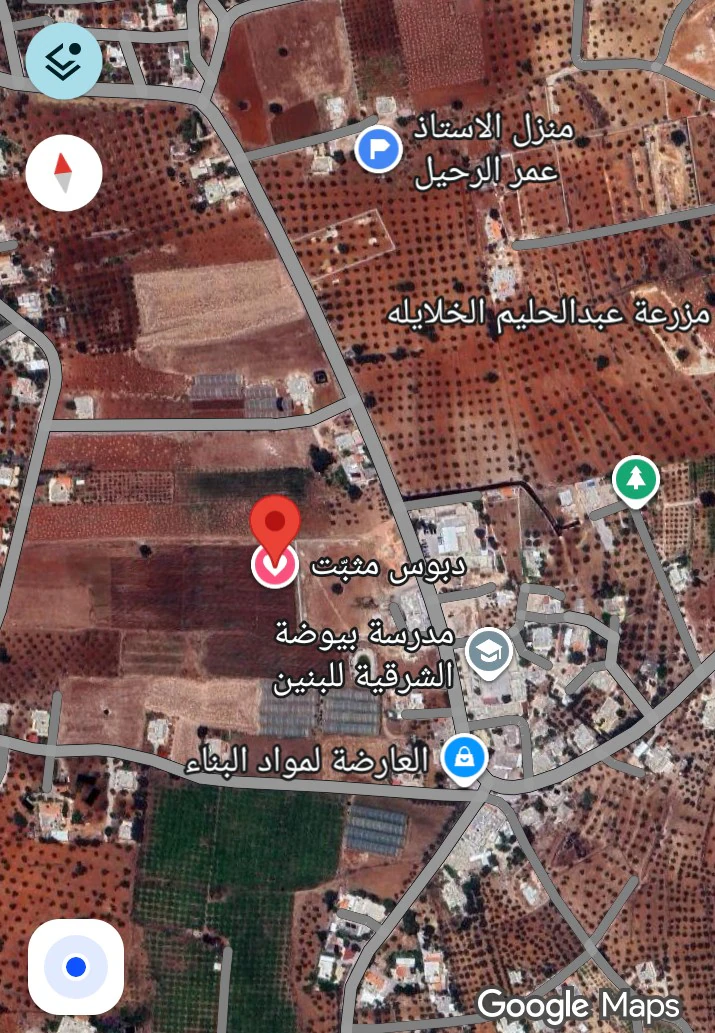 أرض في السلط  بيوضة الشرقية  - 77,500 دأ - صورة 1