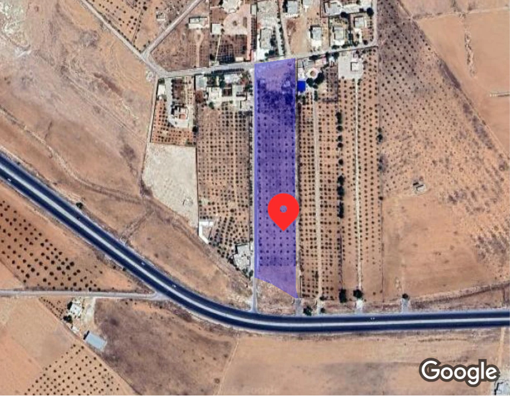 أرض في ارض للبيع على طريق رحاب المفرق - 560,000 دأ - صورة 1